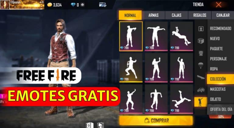 donde puedo encontrar los mejores emotes para free fire la guia definitiva